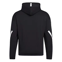 Sweat à capuche zippé adidas noir Louisville Cardinals Z.N.E. pour homme