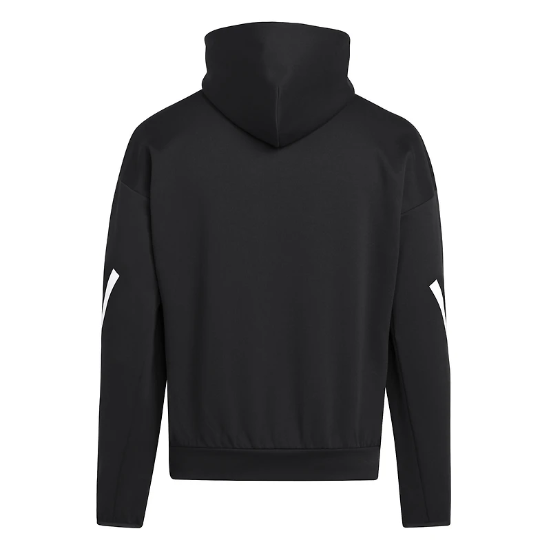 Sweat à capuche adidas noir Louisville Cardinals Z.N.E. pour homme