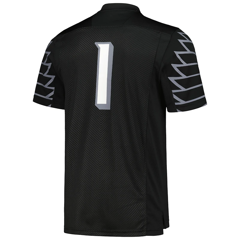 Maillot adidas #1 Louisville Cardinals 2023 Premier pour homme, noir