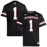 Maillot adidas Premier Strategy noir des Louisville Cardinals pour homme
