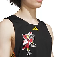 Men's adidas #24 Black/Gold Louisville Cardinals Black History Month Basketball Jersey