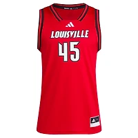 Maillot réplique Swingman adidas n° 45 rouge des Cardinals de Louisville pour homme