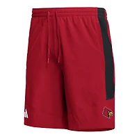 Short adidas Louisville Cardinals AEROREADY rouge pour homme