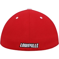 Casquette ajustée de baseball Adidas Louisville Cardinals On-Field rouge pour homme