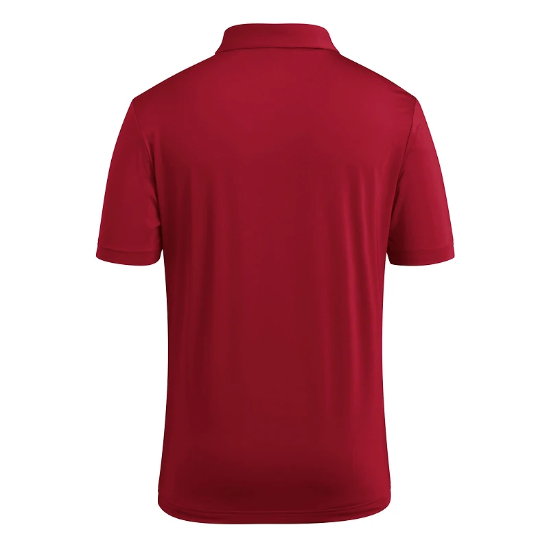 Polo adidas rouge Ultimate 365 pour homme des Louisville Cardinals