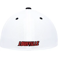 Casquette de baseball ajustée sur le terrain des Cardinals Louisville adidas pour hommes, blanche