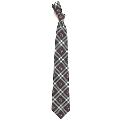 Cravate Rhodes noire pour homme des Cardinals de Louisville