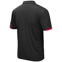Polo Santry Colosseum pour hommes, noir, Cardinals de Louisville Big & Tall