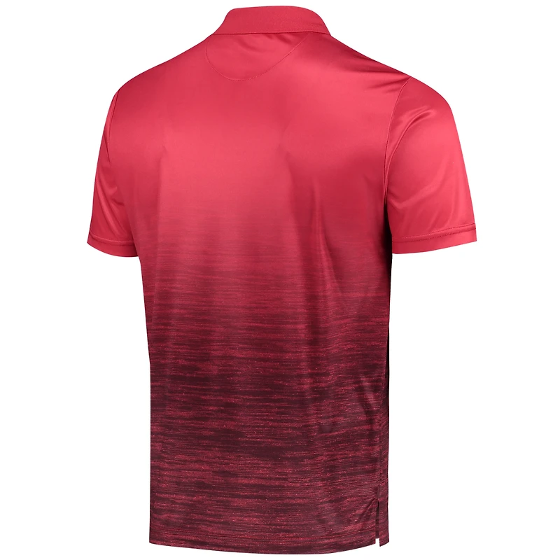 Polo Marshall rouge Colosseum pour homme des Cardinals de Louisville