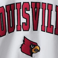 Sweat Colosseum pour homme blanc Louisville Cardinals avec arc et logo