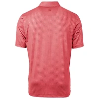 Men's Cutter & Buck Red Louisville Cardinals Pike Banner Stretch Polo
