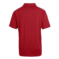 Polo texturé stretch grande taille Cutter & Buck rouge Louisville Cardinals pour homme