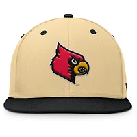Casquette ajustée Fanatics kaki/noir pour homme des Cardinals de Louisville
