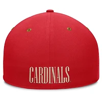 Men's Fanatics Red/Brown Louisville Cardinals NoBo Fitted Hat