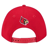 Men's New Era Red Louisville Cardinals Team Collective 9FORTY M-Crown Adjustable Hat