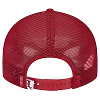 Men's New Era Red Louisville Cardinals Trucker 9FIFTY Snapback Hat