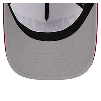 Men's New Era White/Red Louisville Cardinals Arch Two-Tone Rope 9FORTY A-Frame M-Crown Adjustable Hat