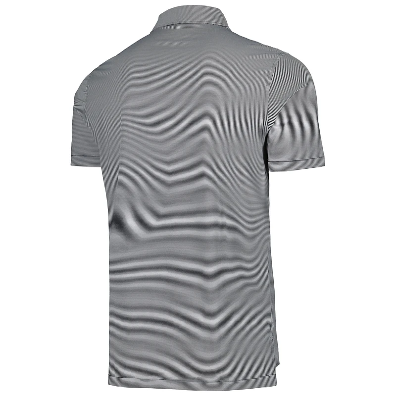 Polo en jersey à rayures Jubilee Louisville Cardinals pour homme Peter Millar noir