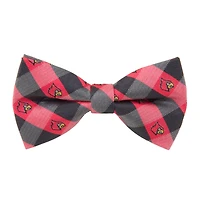 Nœud Papillon Homme Rouge À Carreaux Louisville Cardinals