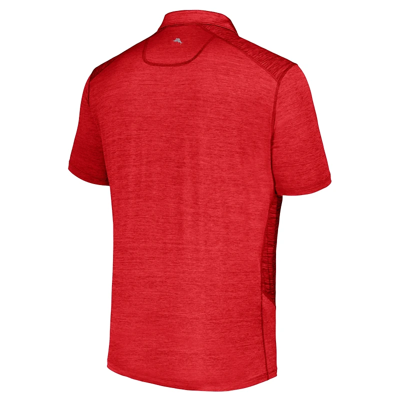 Polo Tommy Bahama rouge Louisville Cardinals Delray IslandZone pour hommes
