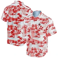 Chemise boutonnée Tommy Bahama Texas Red Louisville Cardinals Tropical Horizons pour hommes