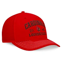 Men's Top of the World Red Louisville Cardinals Carson Trucker Adjustable Hat