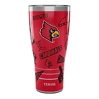 Gobelet Tervis Louisville Cardinals de 30 oz avec couvercle coulissant