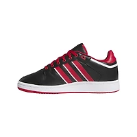 Chaussures de basket-ball unisexes adidas Louisville Cardinals Centennial 85 Low noires/rouges