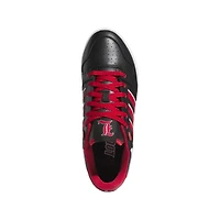 Chaussures de basket-ball unisexes adidas Louisville Cardinals Centennial 85 Low noires/rouges