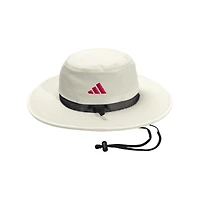 Unisex adidas  Cream Louisville Cardinals Wide Brim Boonie Bucket Hat