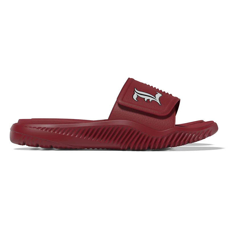 Sandales à glissière unisexe adidas Louisville Cardinals Alphabounce 2.0 rouges