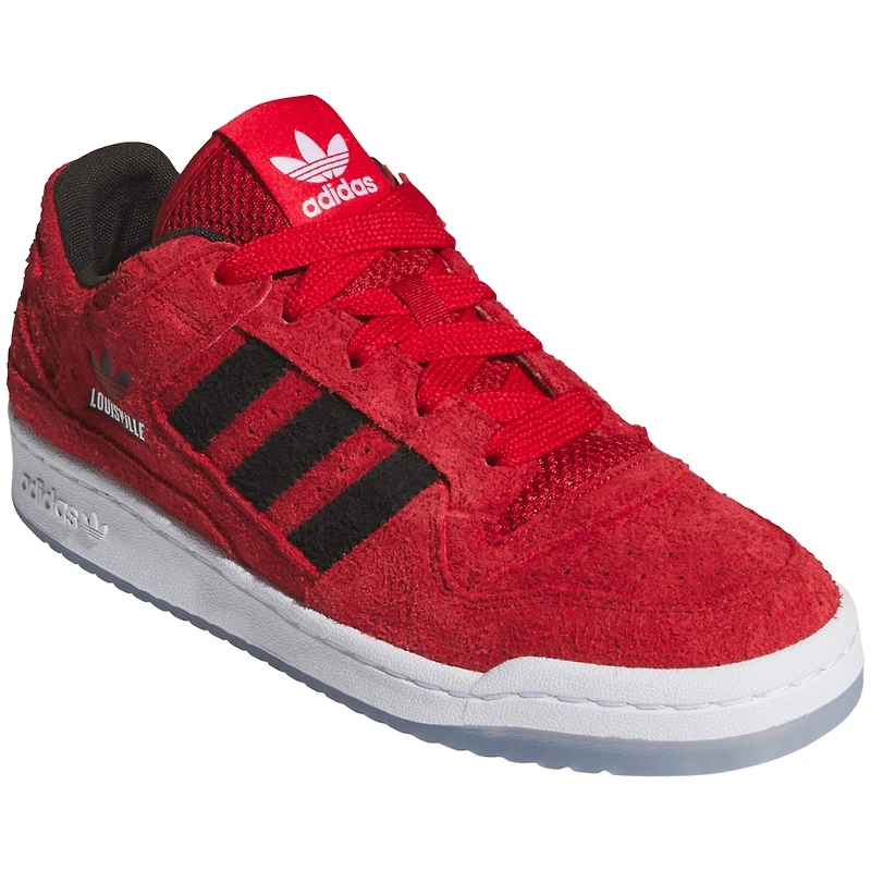 Unisex adidas Red Louisville Cardinals Forum Low Shoes