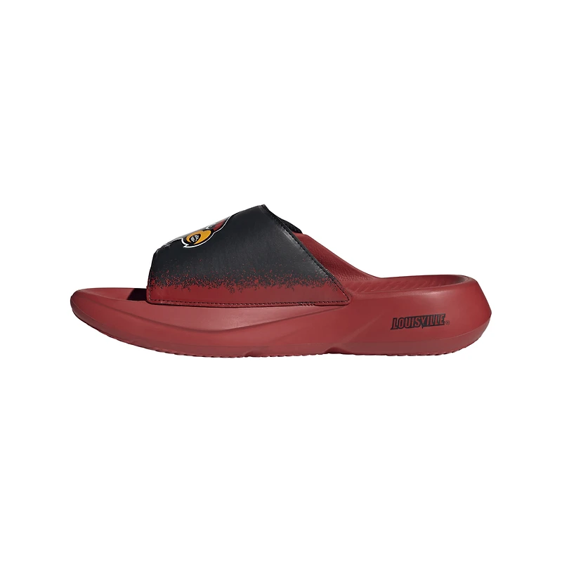 Sandales unisexes adidas rouges Louisville Cardinals Lightblaze Slide