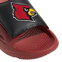 Unisex adidas Red Louisville Cardinals Lightblaze Slide Sandals