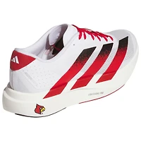 Unisex adidas White Louisville Cardinals Adizero Evolution SL Running Shoes