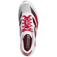 Unisex adidas White Louisville Cardinals Adizero Evolution SL Running Shoes