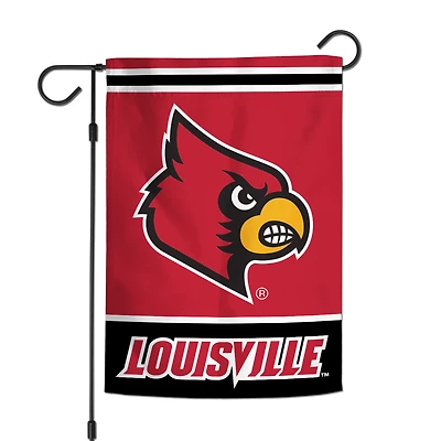 WinCraft Louisville Cardinals 12'' x 18'' Double-Sided Garden Flag