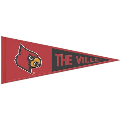 Fanion à slogan WinCraft Louisville Cardinals 13" x 32"