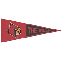 Fanion à slogan WinCraft Louisville Cardinals 13" x 32"
