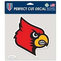 WinCraft  Louisville Cardinals 8" x 8" Color Car Decal