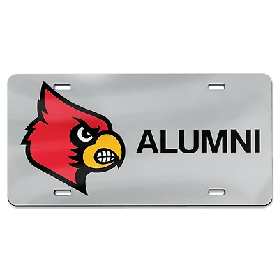 WinCraft Louisville Cardinals Alumni Laser Cut License Plate