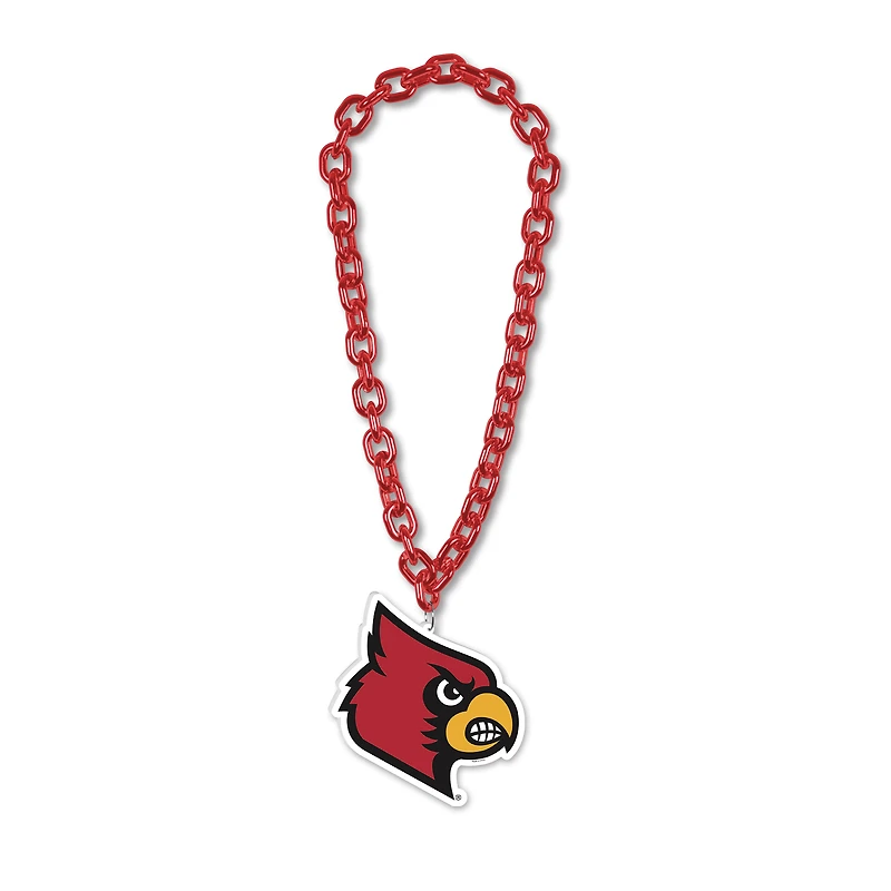 Collier à grande chaîne WinCraft Louisville Cardinals