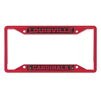 WinCraft Louisville Cardinals Chrome Color License Plate Frame