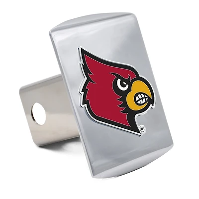 WinCraft Louisville Cardinals Premium Metal Hitch Cover