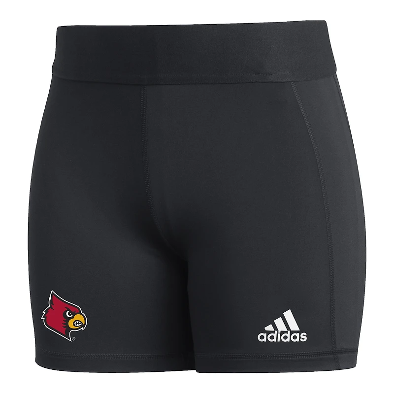 Short Alphaskin noir adidas Louisville Cardinals pour femme
