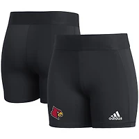 Short Alphaskin noir adidas Louisville Cardinals pour femme