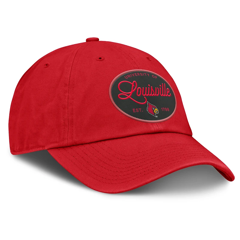 Women's Fanatics Red Louisville Cardinals Candid Adjustable Hat