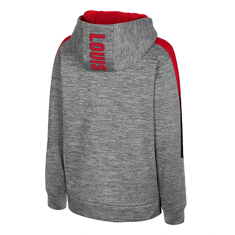 Youth Colosseum Gray Louisville Cardinals The Gang Hoodie