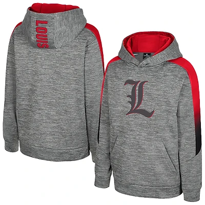 Youth Colosseum Gray Louisville Cardinals The Gang Hoodie
