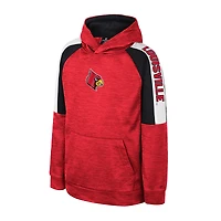 Sweat à capuche rouge pour jeunes Louisville Cardinals Colosseum